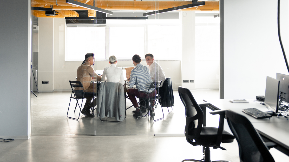Cloud landing zone illustration